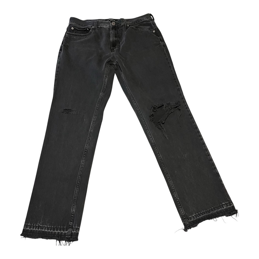 PacSun Men's Slim 32x32 Distressed Black Jeans
